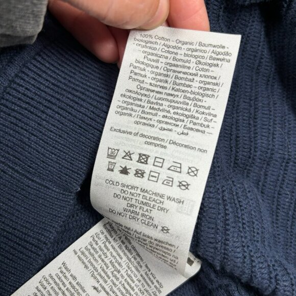 Selected Homme Horizontal Ribbed Knit Crew Pullover Sweater - Picture 5 of 7